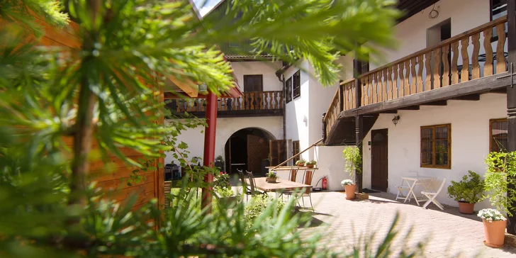 Apartmány v srdci Třebone až pre 4 osoby: výhľad na Zlatú stoku, vstup do Múzea marcipánu