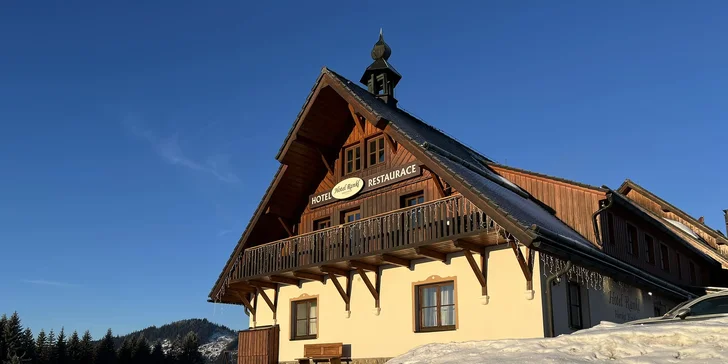 Rodinný hotel v Horskej Kvilde: raňajky a sauna pre pár aj rodinu