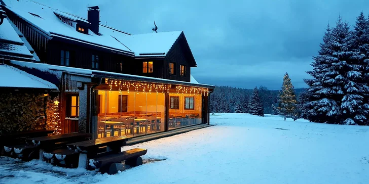 Rodinný hotel v Horskej Kvilde: raňajky a sauna pre pár aj rodinu