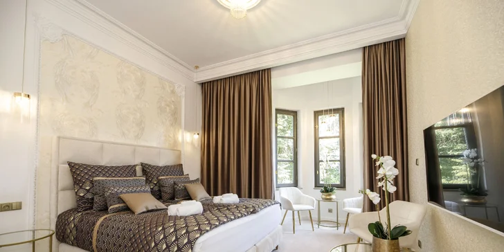 Romantický pobyt na zámku pri Havlíčkovom Brode: víno, raňajky aj degustačné menu