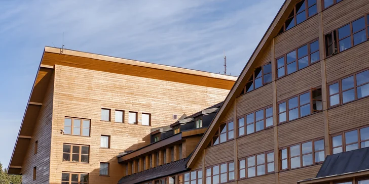 Ubytovanie v hoteli pod vrcholom Pradědu: raňajky alebo polpenzia aj wellness