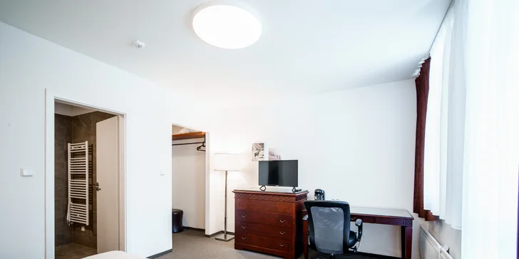 Ubytovanie v hoteli pod vrcholom Pradědu: raňajky alebo polpenzia aj wellness