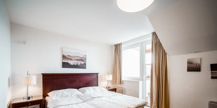 Ubytovanie v hoteli pod vrcholom Pradědu: raňajky alebo polpenzia aj wellness