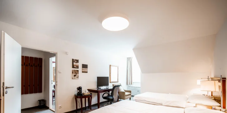 Ubytovanie v hoteli pod vrcholom Pradědu: raňajky alebo polpenzia aj wellness