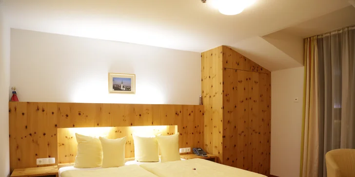 Pobyt v Tirolsku: hotel na zjazdovke, polpenzia plus, wellness aj karta výhod