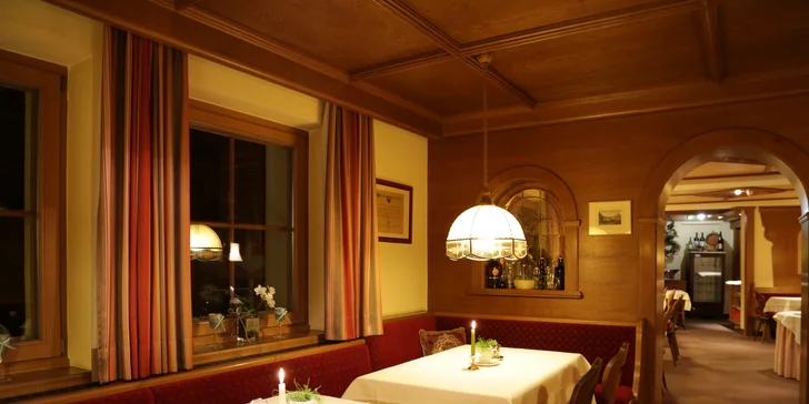 Pobyt v Tirolsku: hotel na zjazdovke, polpenzia plus, wellness aj karta výhod