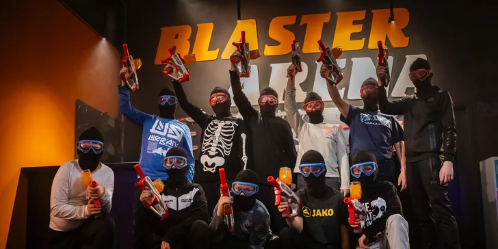 Zoberte partiu na akčnú hru: Vstup do Blaster Arény v CRAZY SiTY