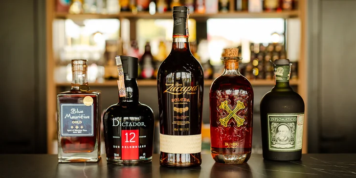 Degustácia kvalitných rumov z celého sveta pre 1 alebo 2 osoby