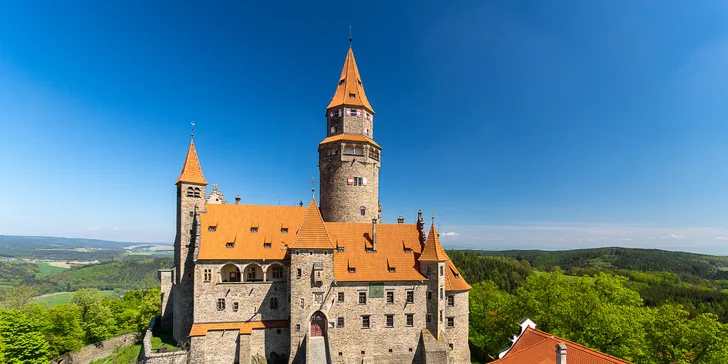 Luxusná maringotka Za humny so saunou v prírode neďaleko Bouzova a Javoříčskych jaskýň