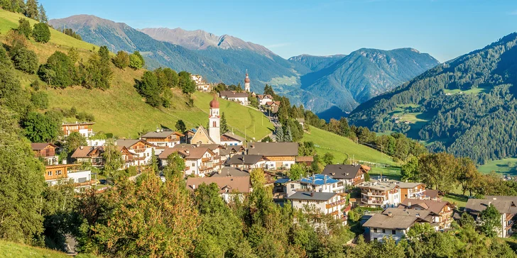 Pobyt v talianskych Alpách neďaleko zjazdovky: polpenzia aj neobmedzený wellness