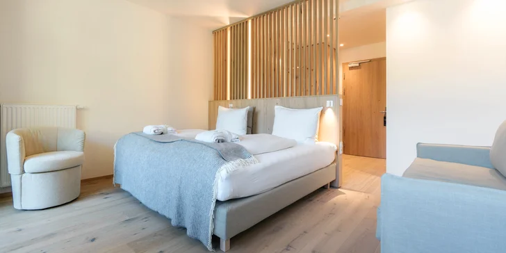 Pobyt v talianskych Alpách neďaleko zjazdovky: polpenzia aj neobmedzený wellness