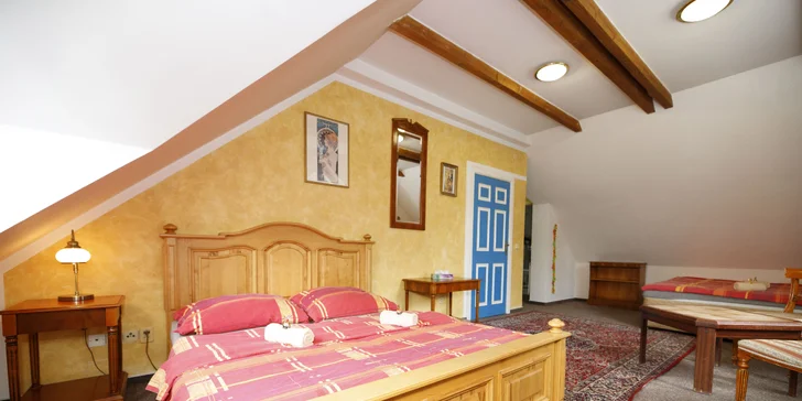 Pobyt v malebnej drevenici na okraji Harrachova s bohatou polpenziou formou bufetu