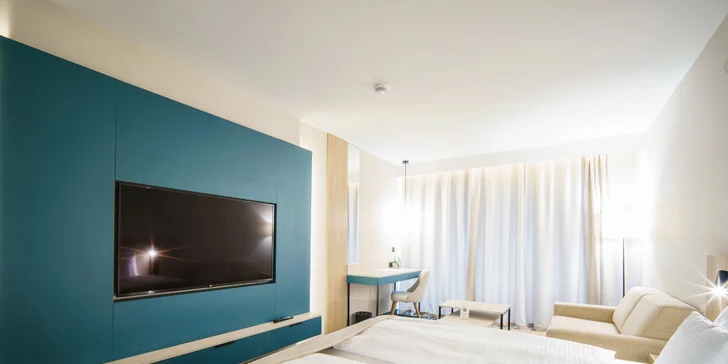 Luxusný hotel pri Baltskom mori: polpenzia, wellness, bazény, atrakcie pre deti a zábava nielen pre ne