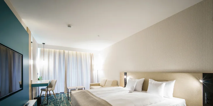 Luxusný hotel pri Baltskom mori: polpenzia, wellness, bazény, atrakcie pre deti a zábava nielen pre ne