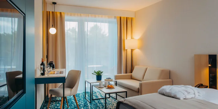 Luxusný hotel pri Baltskom mori: polpenzia, wellness, bazény, atrakcie pre deti a zábava nielen pre ne