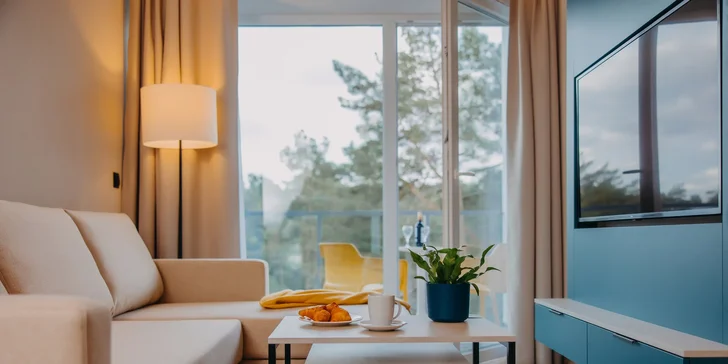 Luxusný hotel pri Baltskom mori: polpenzia, wellness, bazény, atrakcie pre deti a zábava nielen pre ne