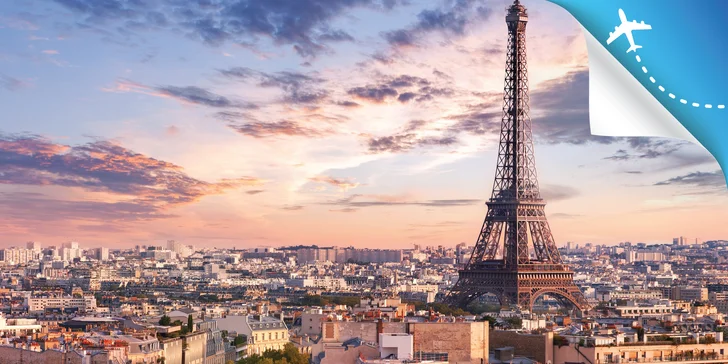 4-dňový letecký zájazd do Paríža s ubytovaním, raňajkami a službami skúseného sprievodcu
