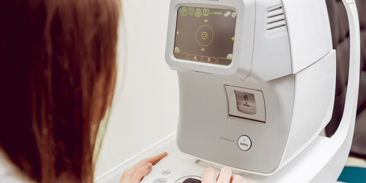 Meranie zrakovej ostrosti autorefraktometrom aj s okuliarmi v cene alebo so zľavou