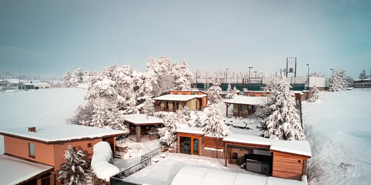 Relax na Vysočine: vybavený bungalov s možnosťou wellness