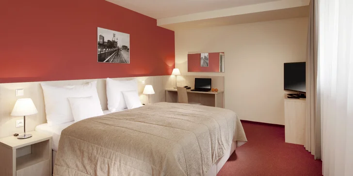 Pohodový pobyt v Ostrave: moderný hotel pri Vítkoviciach s raňajkami aj wellness