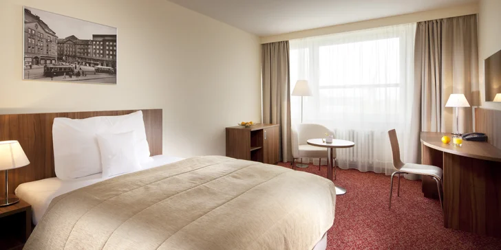 Pohodový pobyt v Ostrave: moderný hotel pri Vítkoviciach s raňajkami aj wellness