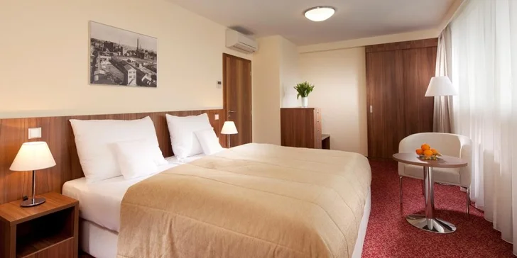 Pohodový pobyt v Ostrave: moderný hotel pri Vítkoviciach s raňajkami aj wellness