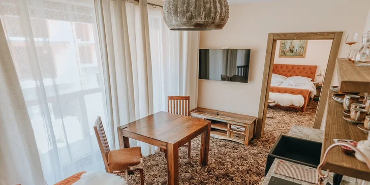 Chalety v Tatranskej Lomnici s neobmedzeným wellness a polpenziou