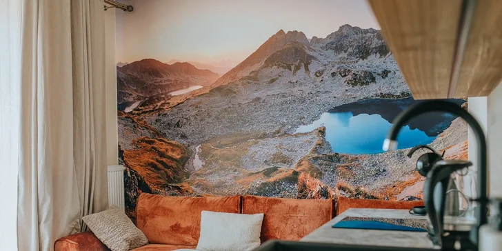 Chalety v Tatranskej Lomnici s neobmedzeným wellness a polpenziou