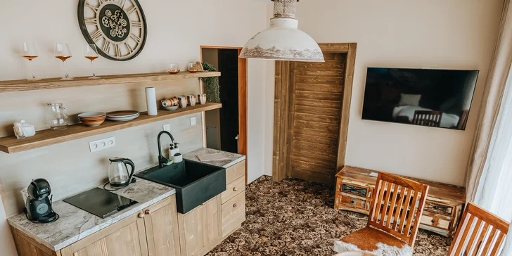 Chalety v Tatranskej Lomnici s neobmedzeným wellness a polpenziou