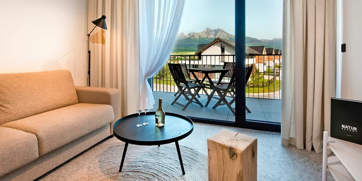 Pobyt v apartmánoch pod Tatrami: raňajky a wellness