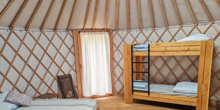 Originálne ubytovanie v mongolskej jurte pre 2 až 4 osoby
