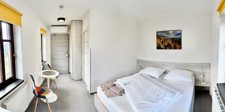 Pobyt v srdci Českého Švajčiarska: raňajky, 3-chodová večera aj privátne wellness