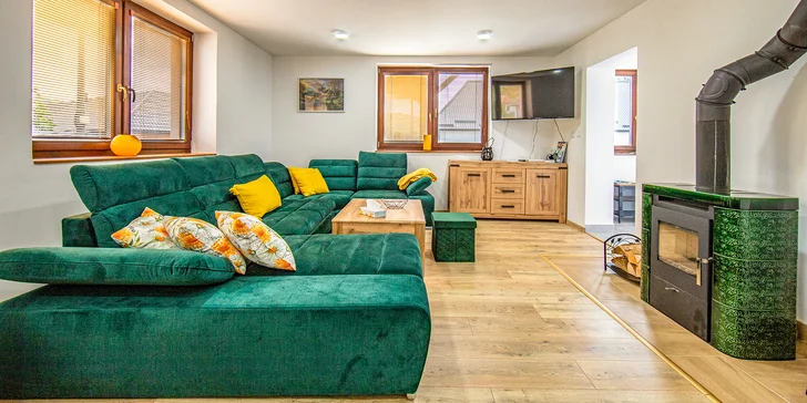 Podmanivé ubytovanie v srdci Polonín: nádherné hviezdne noci aj relax vo vírivke