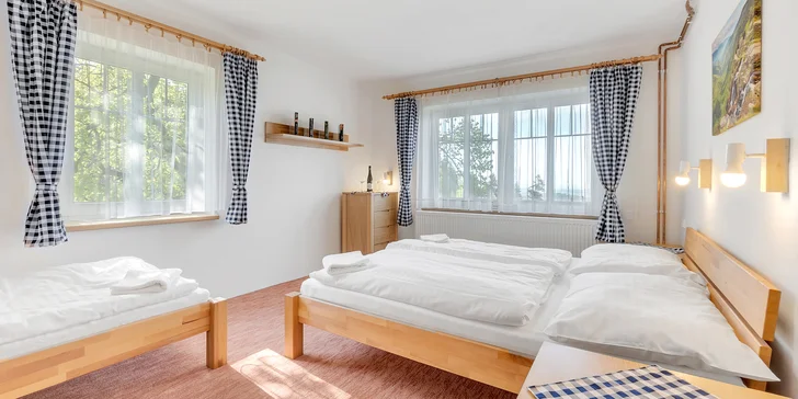 Krásy Krkonôš a Benecka: rodinný penzión s polpenziou a kartou zliav