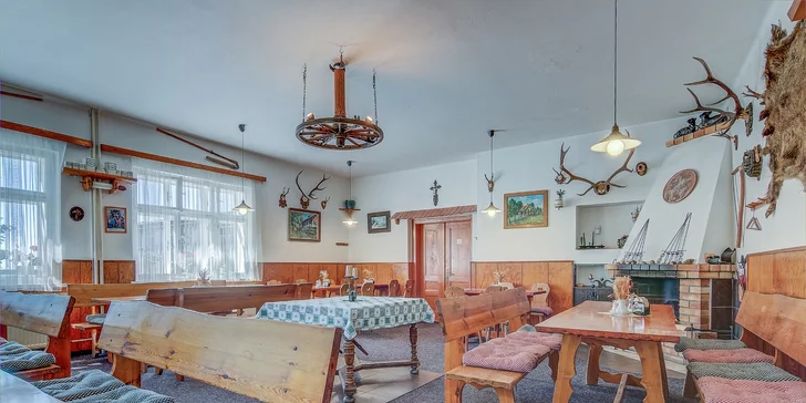 Krásy Krkonôš a Benecka: rodinný penzión s polpenziou a kartou zliav