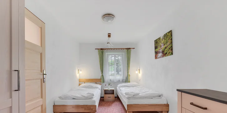 Krásy Krkonôš a Benecka: rodinný penzión s polpenziou a kartou zliav