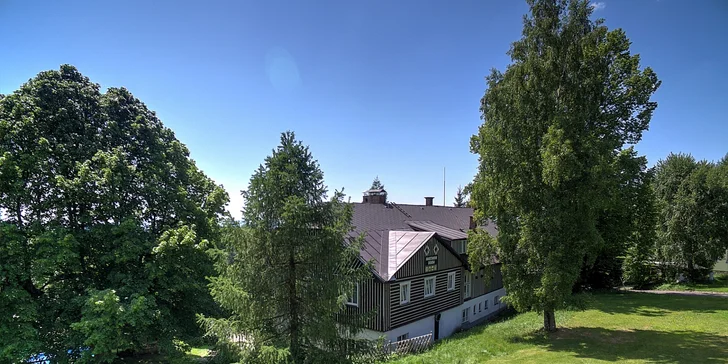 Krásy Krkonôš a Benecka: rodinný penzión s polpenziou a kartou zliav