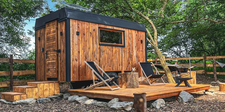 Romantické dobrodružstvo v štýlovej maringotke neďaleko CHKO Brdy