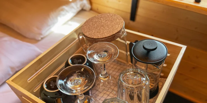 Romantické dobrodružstvo v štýlovej maringotke neďaleko CHKO Brdy