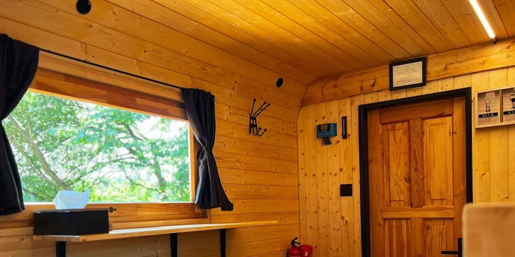 Romantické dobrodružstvo v štýlovej maringotke neďaleko CHKO Brdy