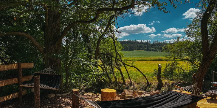 Romantické dobrodružstvo v štýlovej maringotke neďaleko CHKO Brdy