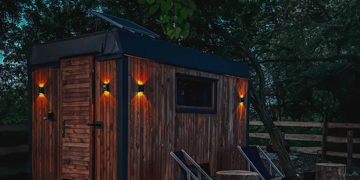 Romantické dobrodružstvo v štýlovej maringotke neďaleko CHKO Brdy