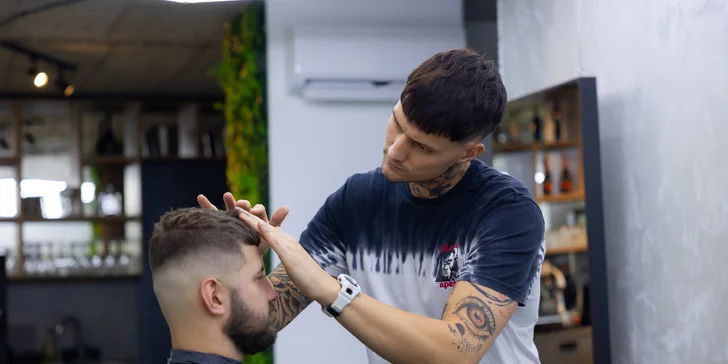 Služby barbera: Detský aj pánsky strih, úprava brady