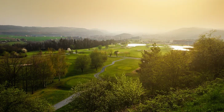Golfový hotel v Beroune s neobmedzeným wellness a fľašou prosecca