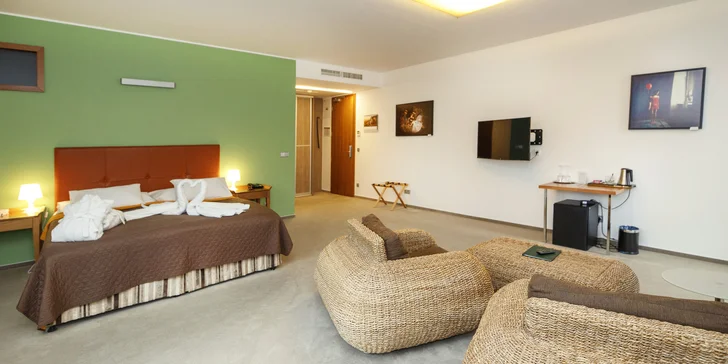 Golfový hotel v Beroune s neobmedzeným wellness a fľašou prosecca