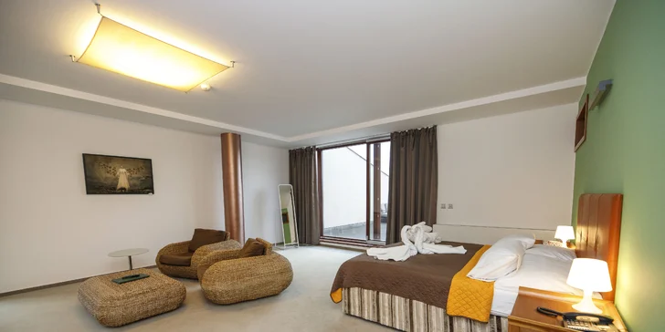 Golfový hotel v Beroune s neobmedzeným wellness a fľašou prosecca