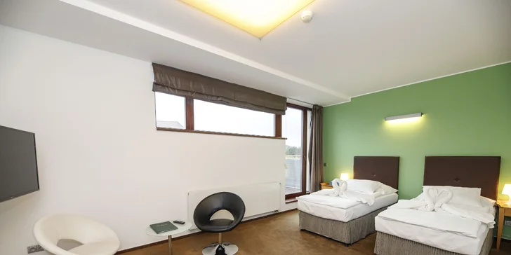 Golfový hotel v Beroune s neobmedzeným wellness a fľašou prosecca