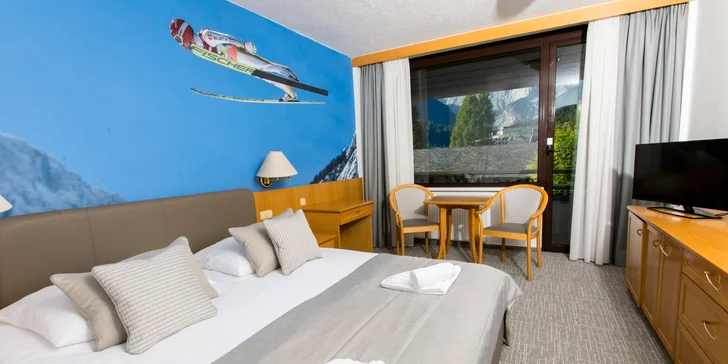 Julské Alpy: hotel Kompas**** pri zjazdovke, trojdňový skipas, polpenzia a vstup do vodného parku