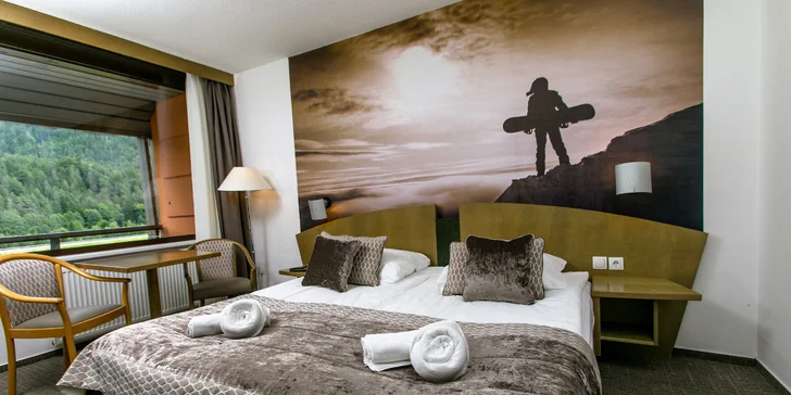 Julské Alpy: hotel Kompas**** pri zjazdovke, trojdňový skipas, polpenzia a vstup do vodného parku