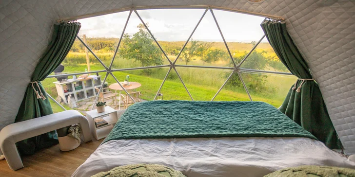 Romantický pobyt v luxusnej ulite glampingového štýlu na Morave